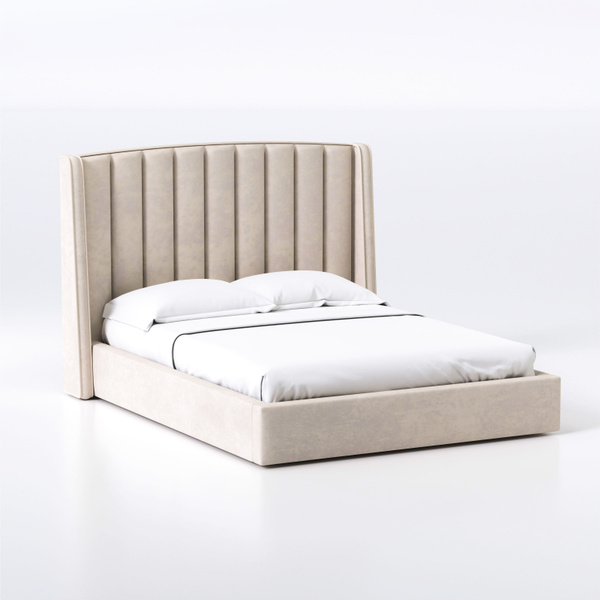 Кровать с подъемным механизмом TESORO 180 greyge (ТЕСОРО 180 бежево ...