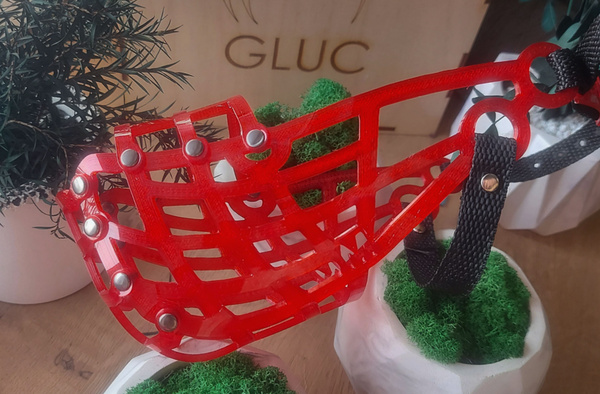 Классический беговой намордник GLUC (FLEX/гибкий) купить на OZON по ...