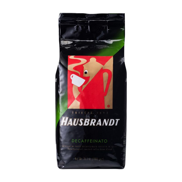 Кофе Hausbrandt в зернах Decaffeinated без кофеина, 1кг - купить с ...