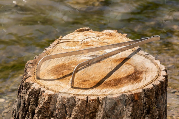 Щипцы для дров и угля GrandPicnic купить по выгодной цене в интернет ...