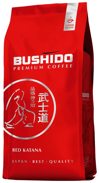 Кофе зерновой BUSHIDO Red Katana, 1кг купить на OZON по низкой цене ...