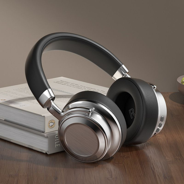 Наушники CR-9 в ретро-стиле, беспроводные Bluetooth, металлические ...