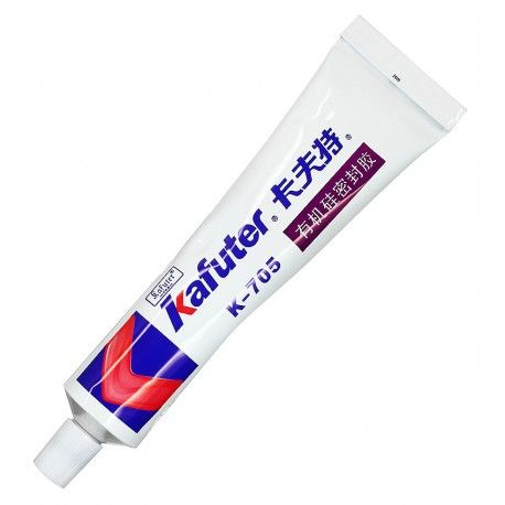 Клей-герметик Kafuter K-705, 45г, силиконовый каучук для влагозащиты ...