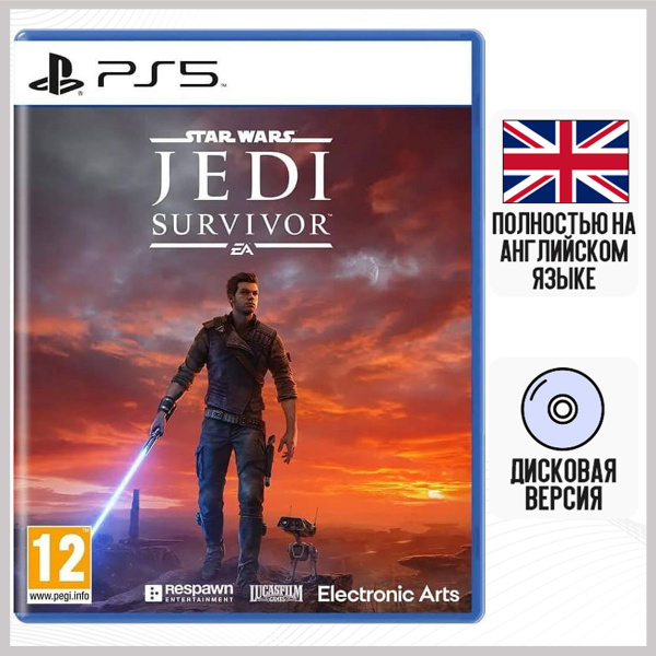 Игра Star Wars: JEDI Survivor (PlayStation 5, Английская версия) купить ...