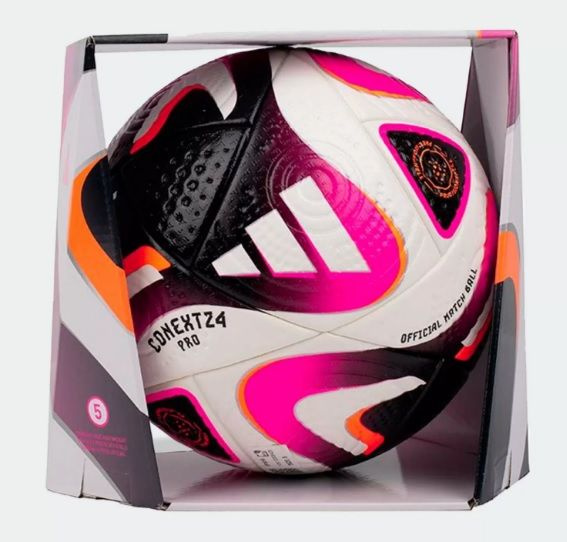Футбольный мяч adidas IP1616, 5 размер, розовый, белый купить c ...