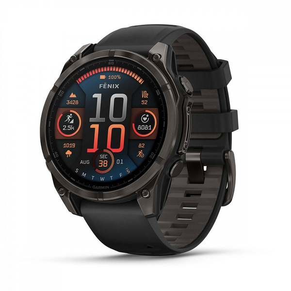 Купить смарт-часы Garmin Fenix 8, экран 1.4" - купить по низким ценам в ...