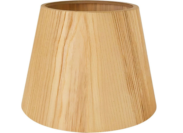 Деревянный абажур PG Marquetry, размер М, форма конус, крепление нижнее ...