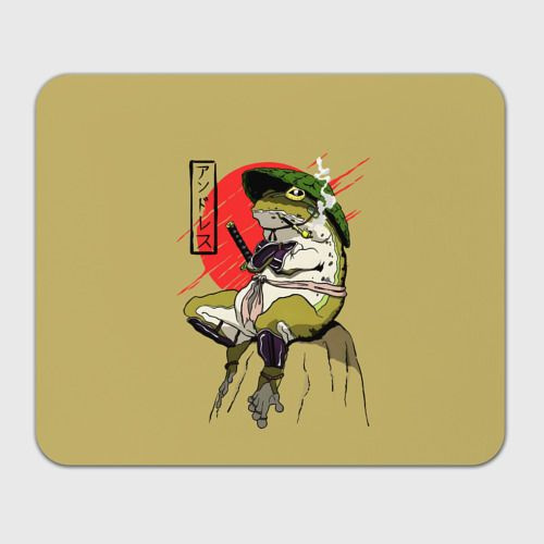 Жаба самурай Коврик для мыши - купить с доставкой по выгодным ценам в ...