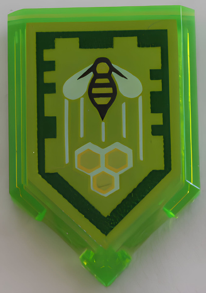 Пятиугольная плитка Lego Tile, Modified 2 x 3 Pentagonal with Nexo ...