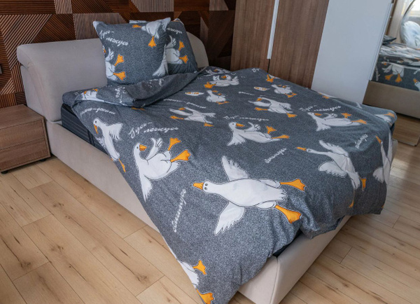 Комплект постельного белья PROXIM TEXTILE Поплин Гусь большой ...