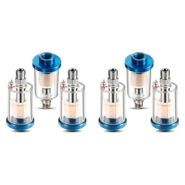 6 шт. Фильтр-сепаратор для воды и масла, аэрограф, влажность для ...