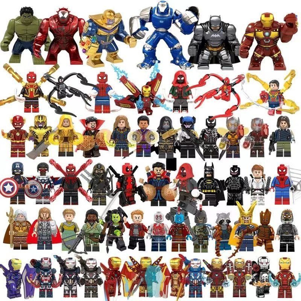 Фигурки Marvel Action 48+2 Большие минифигурки/Фигурки супергероев ...