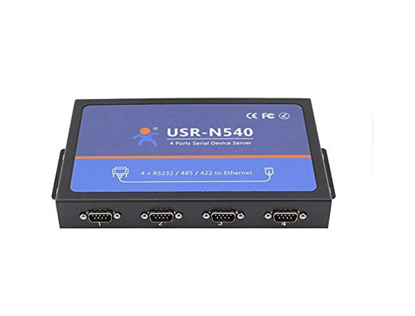 Преобразователь RS232/RS485/RS422 в Ethernet с 4 последовательными ...