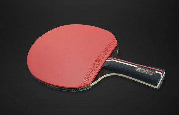 Полупрофессиональная ракетка 3 звёзды + чехол, для настольного тенниса ...