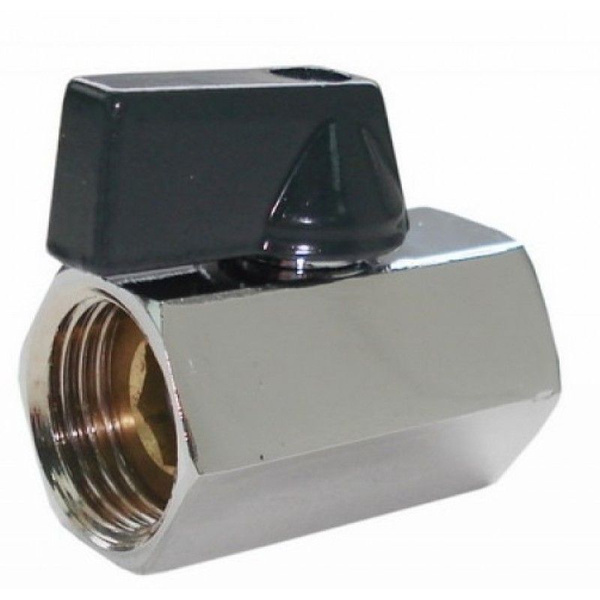 кран шаровый мини 1/4"в/в ручка бабочка купить на OZON по низкой цене ...