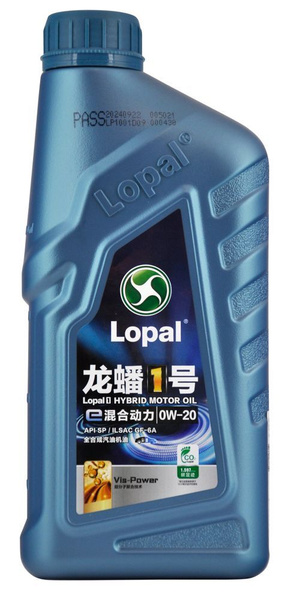 Масло моторное LOPAL HYBRID MOTOR OIL 0W-20 Синтетическое 1 л LPL35915 ...
