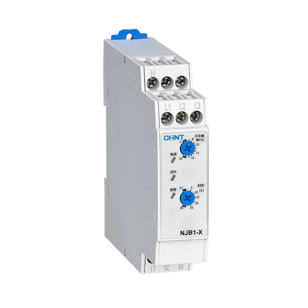 Реле контроля фаз CHINT NJB1-X AC380V 310008 купить на OZON по низкой ...