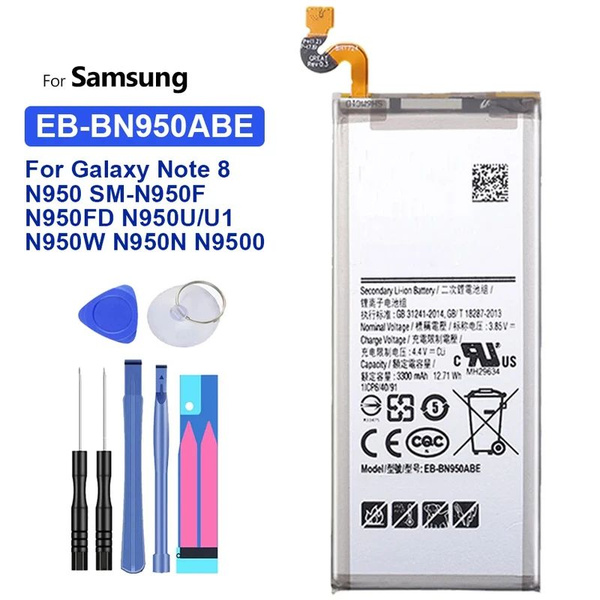 3300mAh ,Аккумулятор батарея EB-BN965ABU для Samsung Galaxy Note 8 SM ...