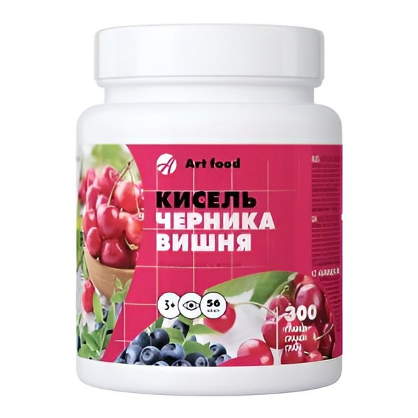 Кисель для работы ЖКТ. Черника-вишня Арт Лайф купить на OZON по низкой ...