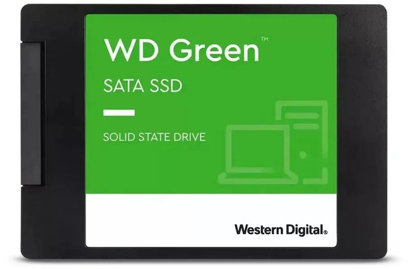 SSD накопитель WD Green WDS480G3G0A 480ГБ, 2.5", SATA III, SATA купить ...