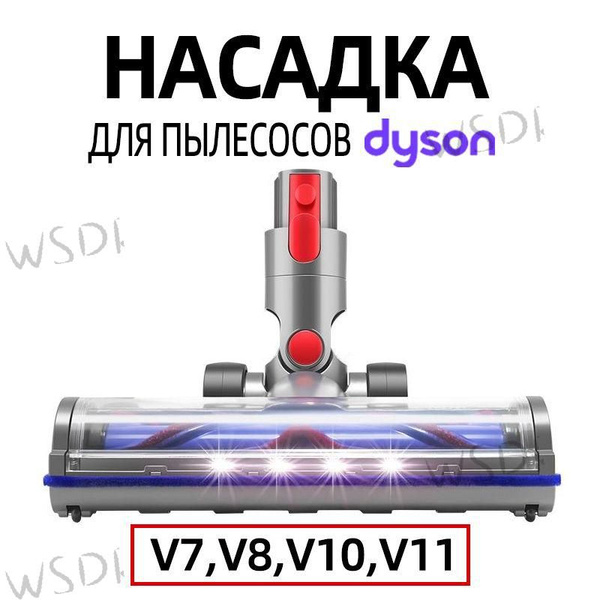 Турбощетка универсальная для пылесоса Dyson V8 V10 V11 V7 купить на ...