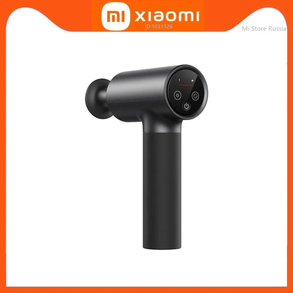 Массажный пистолет Xiaomi Mijia Smart Fascia Gun 2 MJJMQ05-ZJ,черный ...