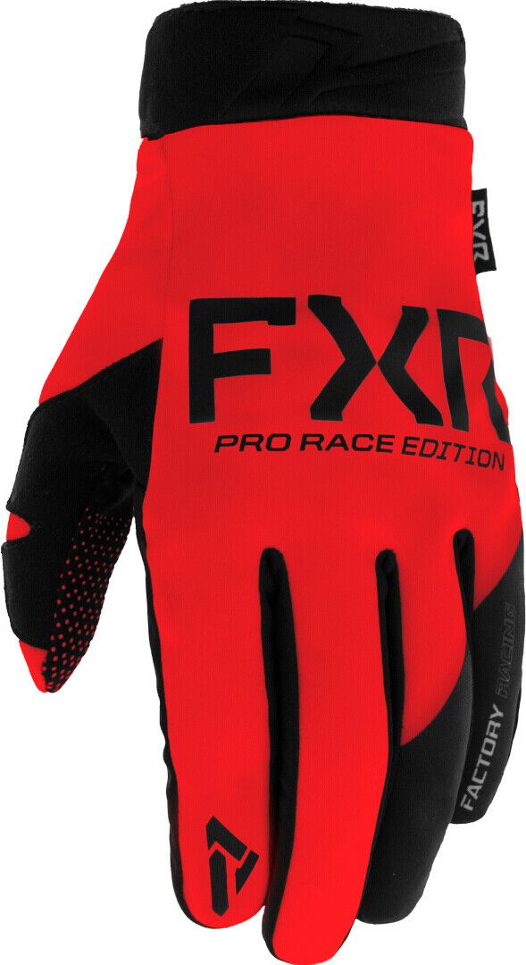 Перчатки FXR COLD CROSS ,без утеплителя (Black Red M) (230811-2010-10)