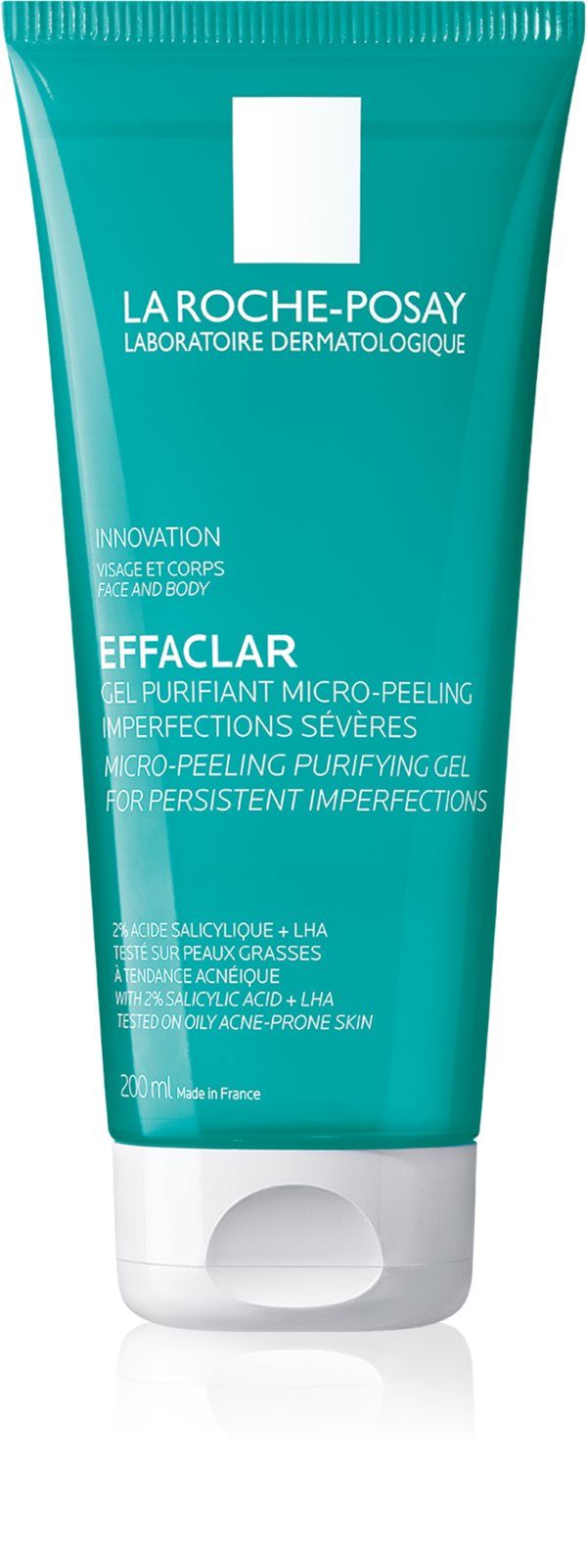 Effaclar micro peel. La Roche-Posay Effaclar гель. La Roche-Posay Effaclar гель для умывания. Ла Рош позе МИКРООТШЕЛУШИВАЮЩИЙ гель. Ля Рош позе для проблемной кожи для умывания.