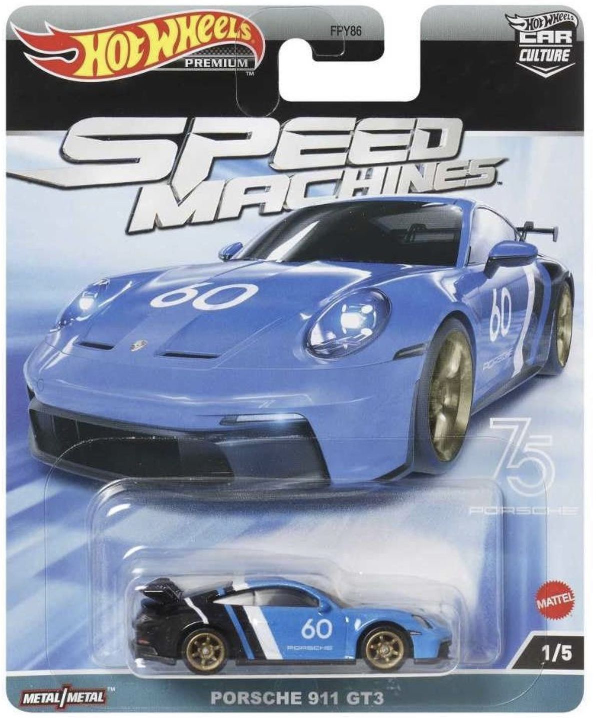 Машинка Hot Wheels Premium Car Culture Porsche 911 GT3 RS / Хот Вилс  Премиум - купить с доставкой по выгодным ценам в интернет-магазине OZON  (1416928169)