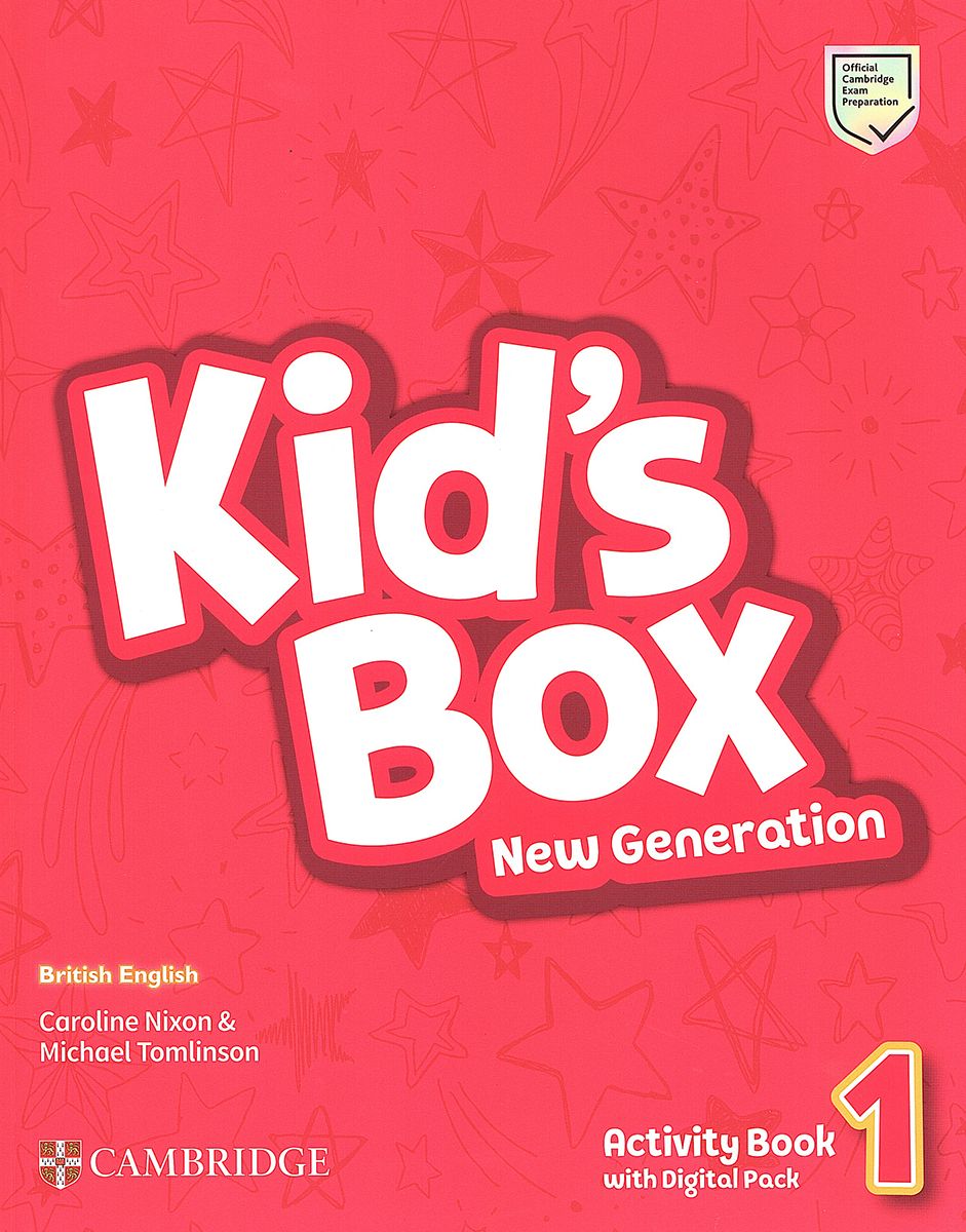 Kids box New Generation Level 1 - Activity Book with Digital Pack (British  English)/ Курс английского языка для детей 