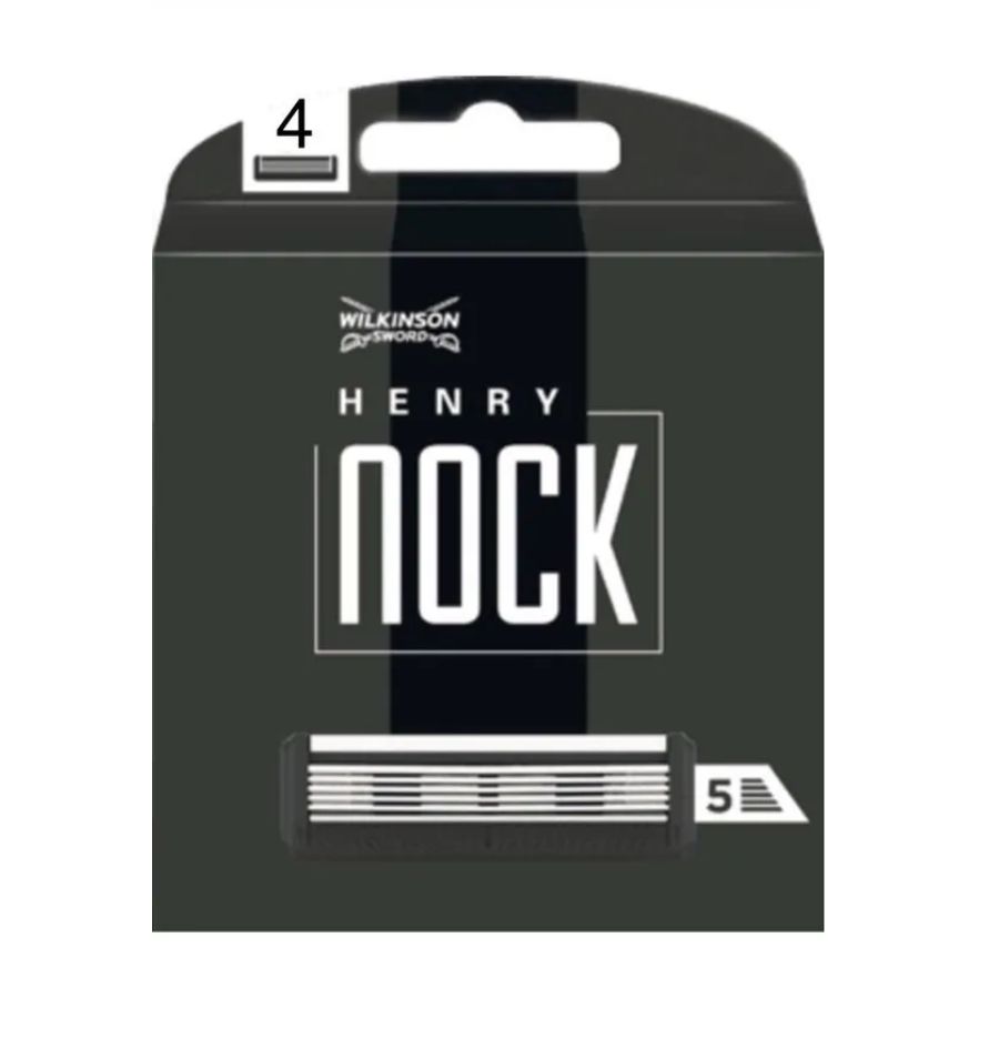 Сменные кассеты Wilkinson Sword Henry Nock, 4 шт.