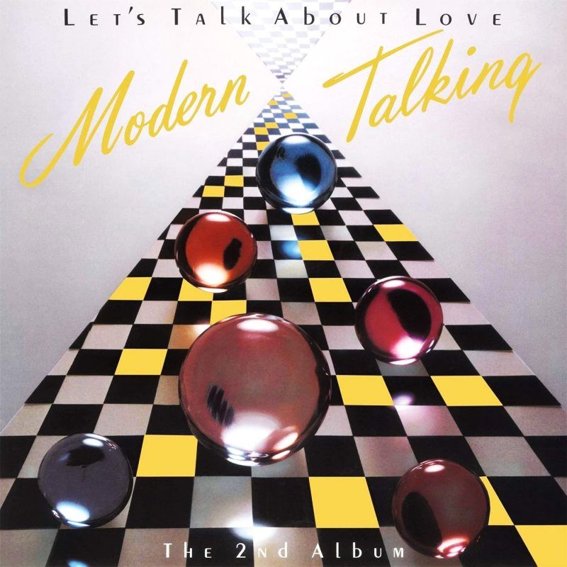 MODERN TALKING - Let s Talk About Love - The 2nd Album (LP, Limited Edition, Reissue,180 Gram, Blue Vinyl) Виниловая пластинка