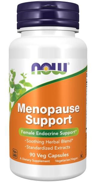 NOW, Витамины для женщин, Menopause support, 90 растительных капсул