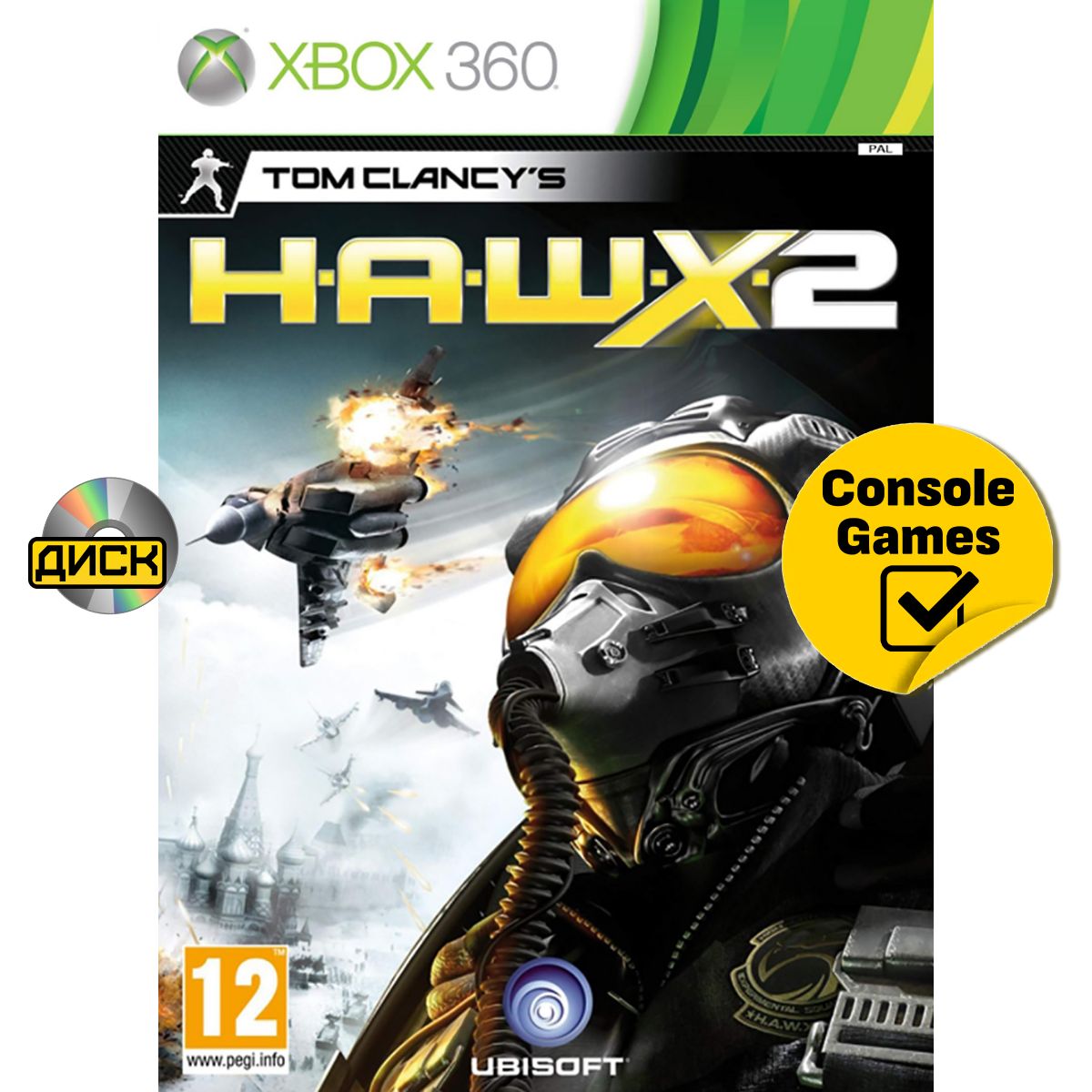 Игра Xbox 360 Tom Clancy's H.A.W.X. 2 (HAWX 2) (XBox 360