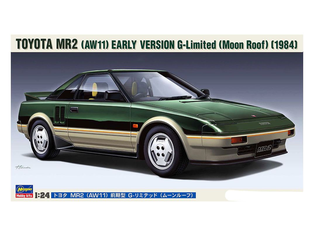 Hasegawa Автомобиль Toyota MR2 (AW11) early (1:24) Модель для сборки