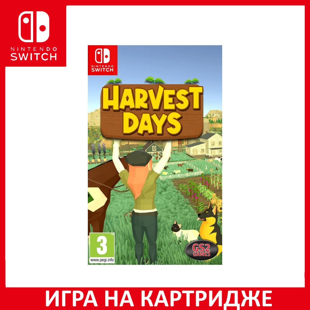 Игра Harvest Days My Dream Farm Switch Картридж на Nintendo Switch