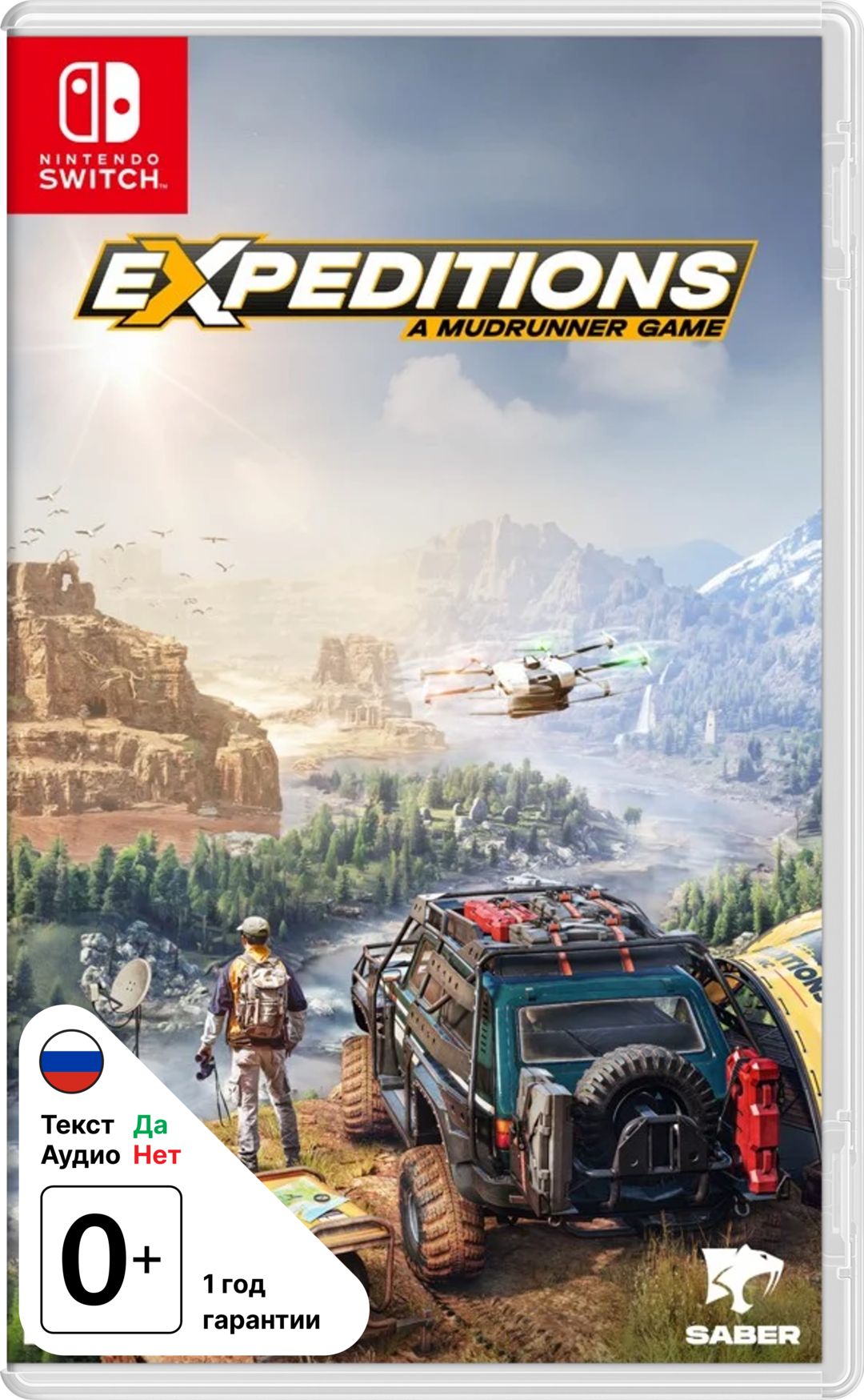 Игра Игра Expeditions: A MudRunner Game (NS) (Nintendo Switch, Русские  субтитры) купить по низкой цене с доставкой в интернет-магазине OZON  (1469395830)