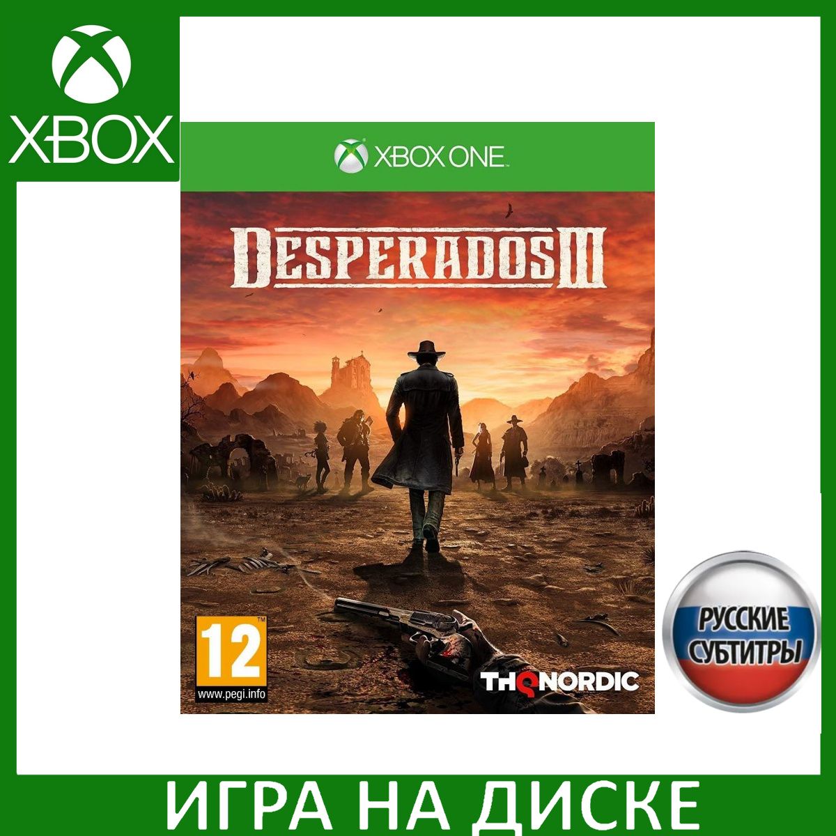 Игра Desperados 3 (III) Русская версия (Xbox One) Диск для Xbox One