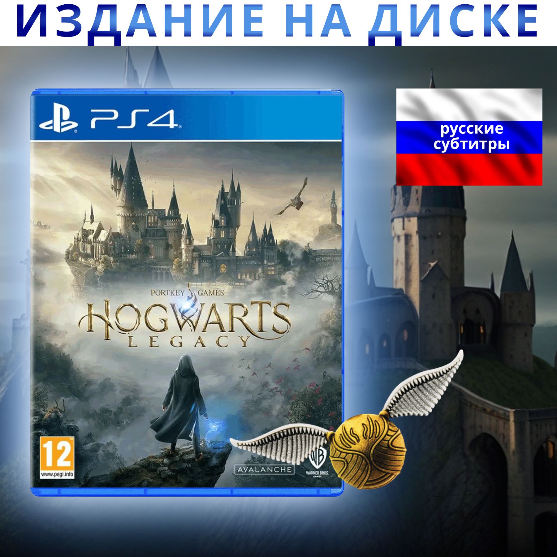 Игра Hogwarts (PlayStation 4, Русские субтитры) купить по низкой цене с  доставкой в интернет-магазине OZON (1517281012)