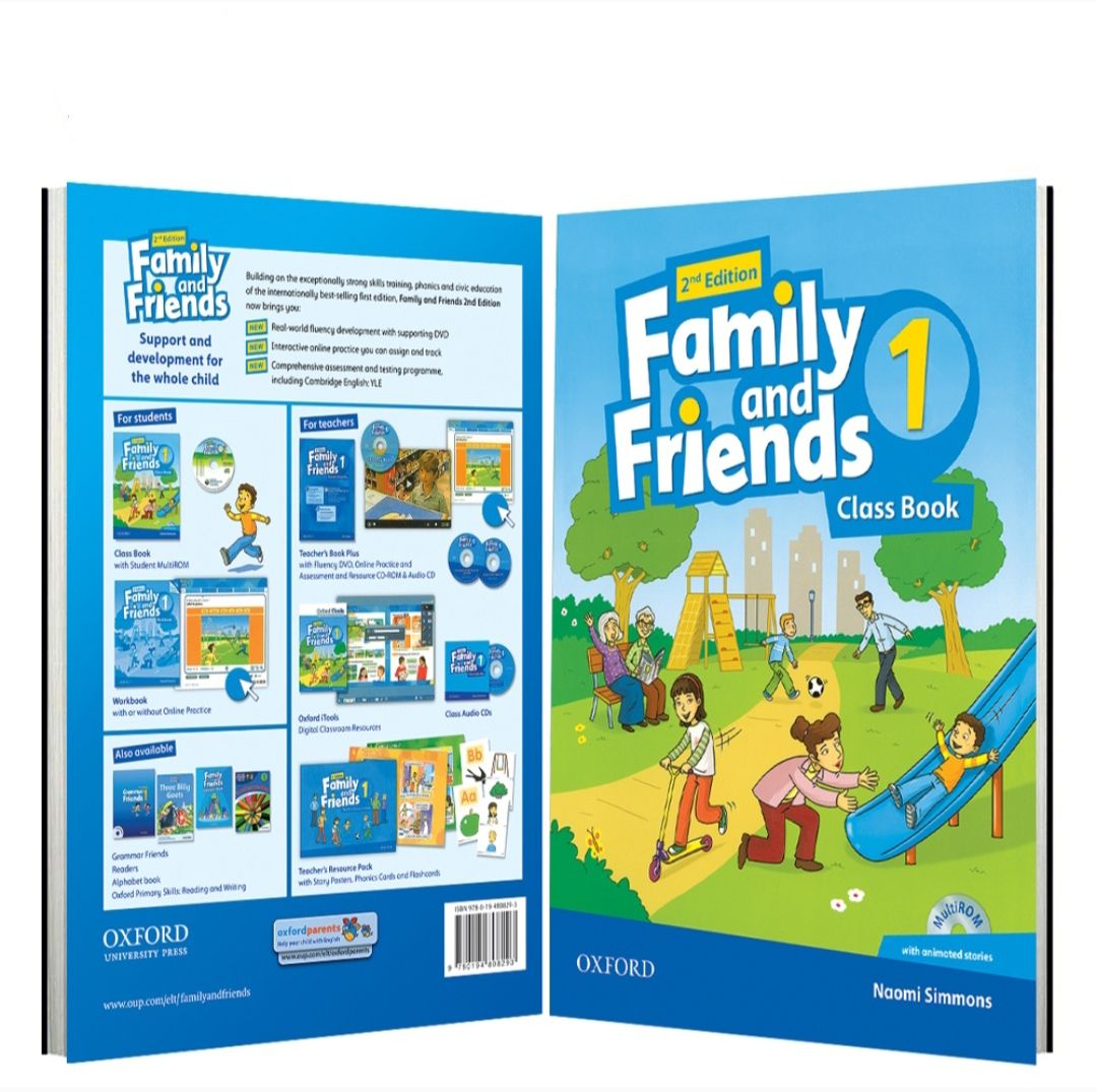 Family and Friends 1 (2nd edition) Class Book + Workbook + CD/DVD