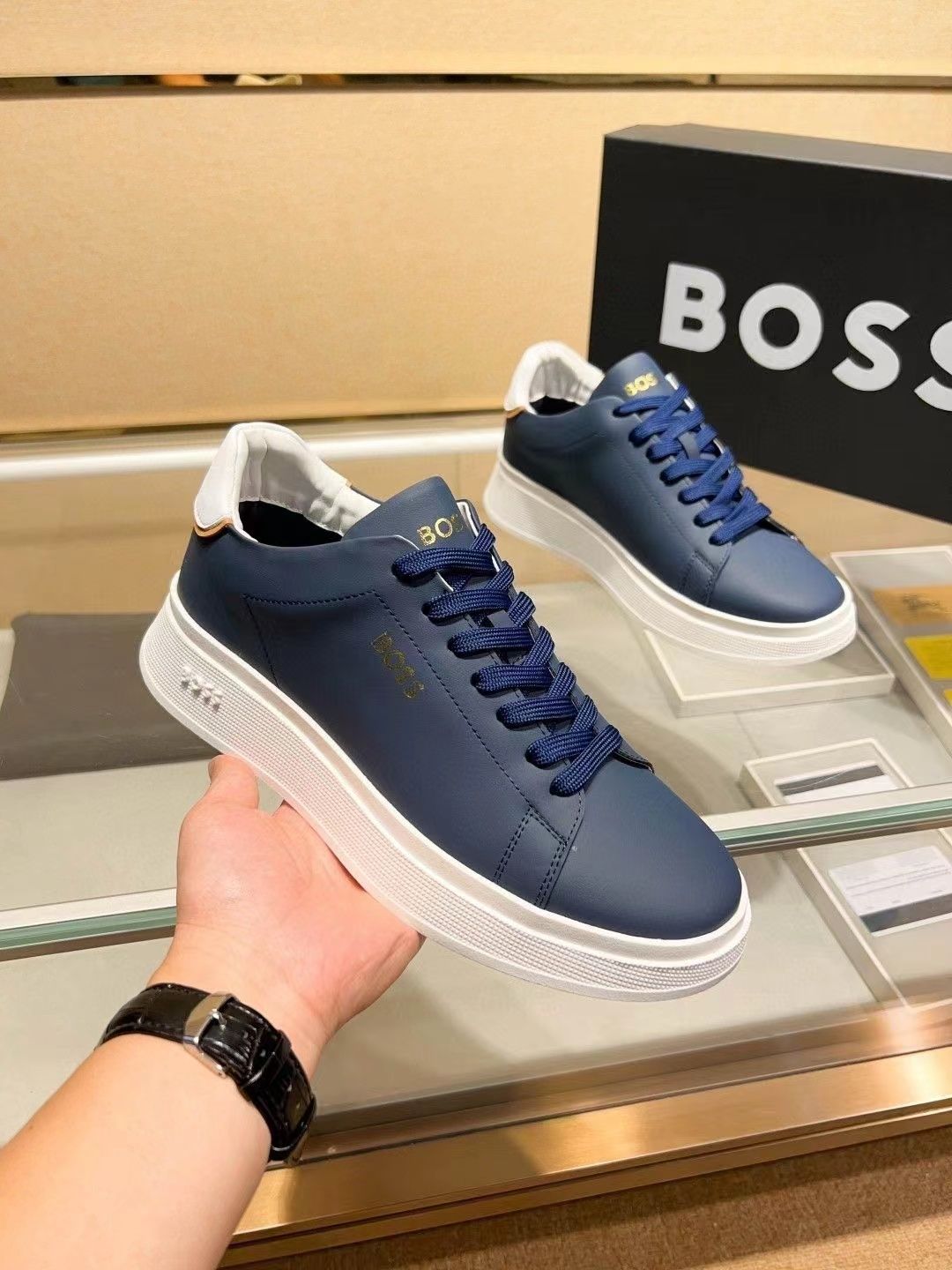 Кеды Boss Мужские Купить