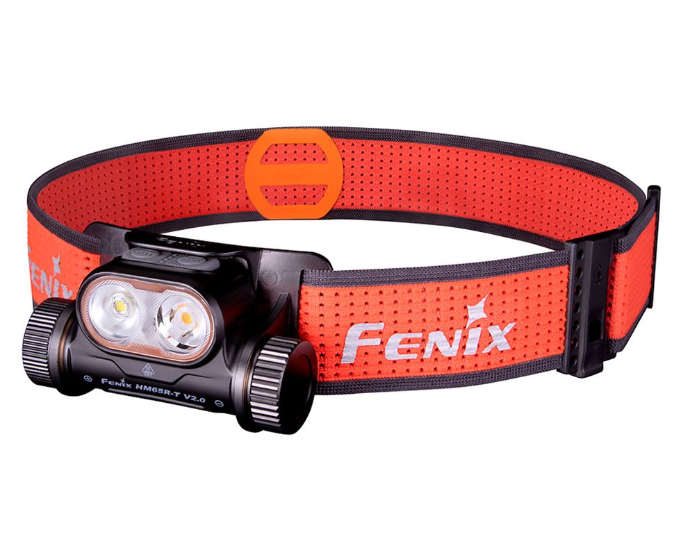 НалобныйфонарьFenixHM65R-TV2.0Black,18650,170метров,1600люмен(Комплект)