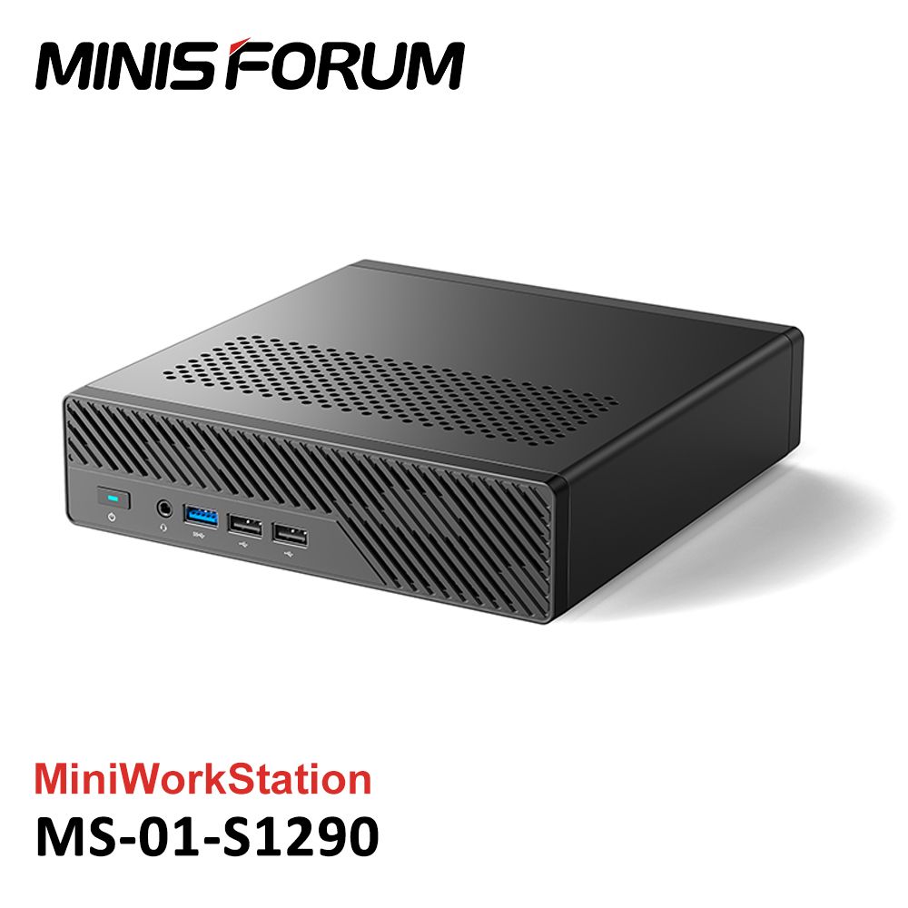 MINISFORUMМини-ПКMS-01-S1290(IntelCorei9-12900H,RAMОтсутствует,IntelIrisXeGraphics,),серебристый