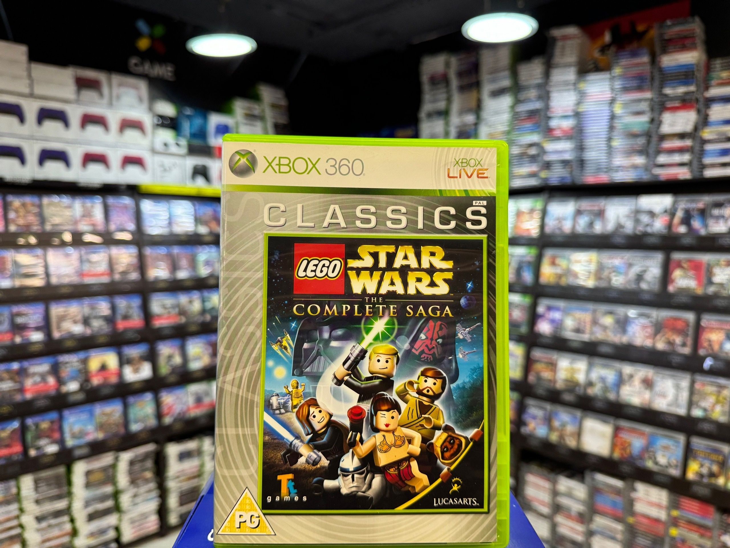 Игра Игра Lego Star Wars: The Complete Saga (Xbox 360) (Box) (XBox 360  купить по низкой цене с доставкой в интернет-магазине OZON (756229076)