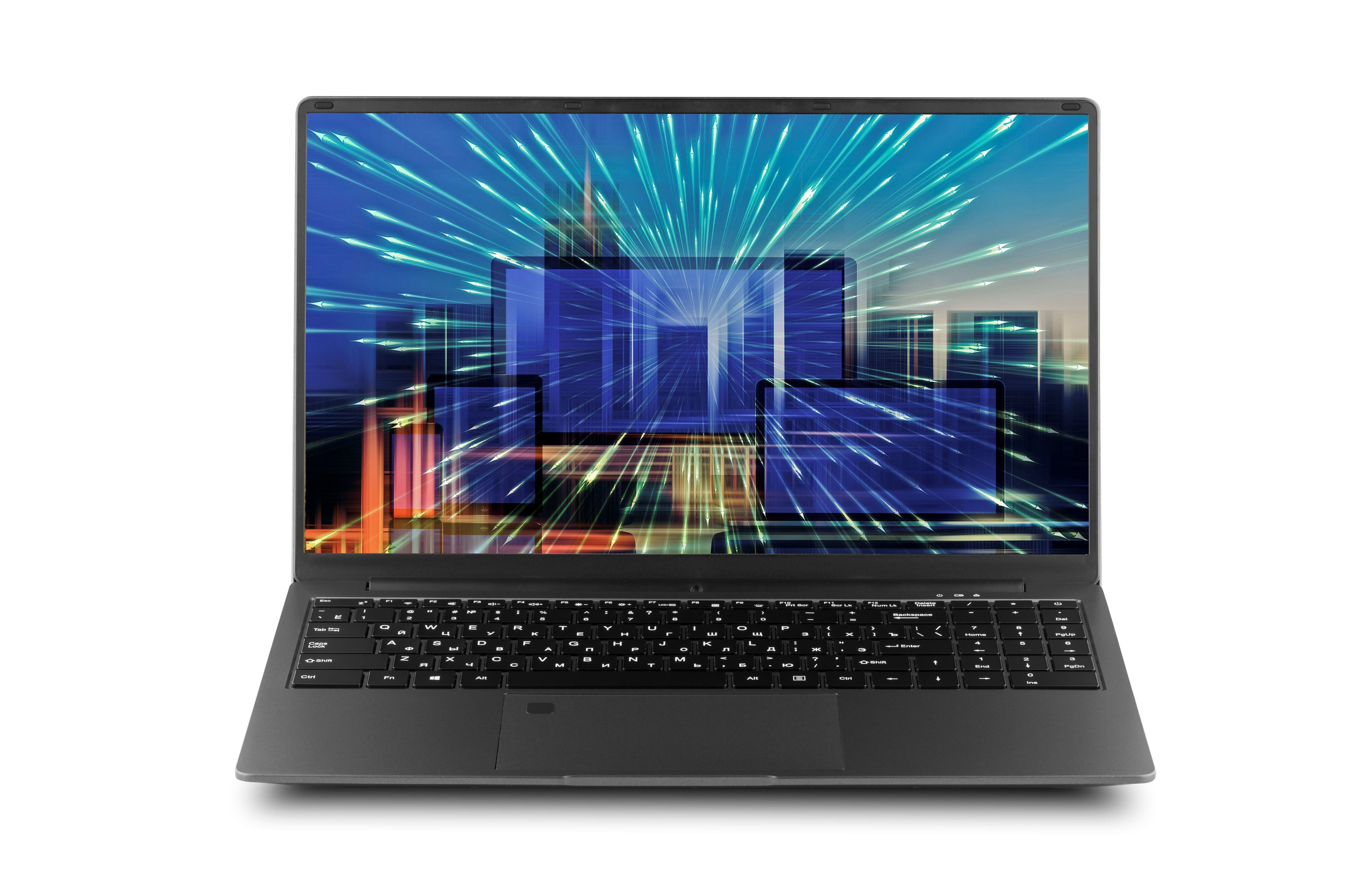 Ноутбук для работы и учебы 15.6" Echips Next, Intel Celeron N5095, RAM 12 ГБ, SSD 512 ГБ, Intel UHD Graphics, Windows Home, серый металлик, Русская раскладка, с подсветкой клавиатуры