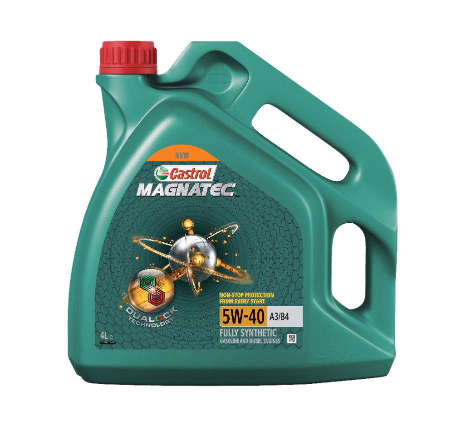 FQ Castrol_Magnatec 5W-40 Масло моторное, Синтетическое, 4 л