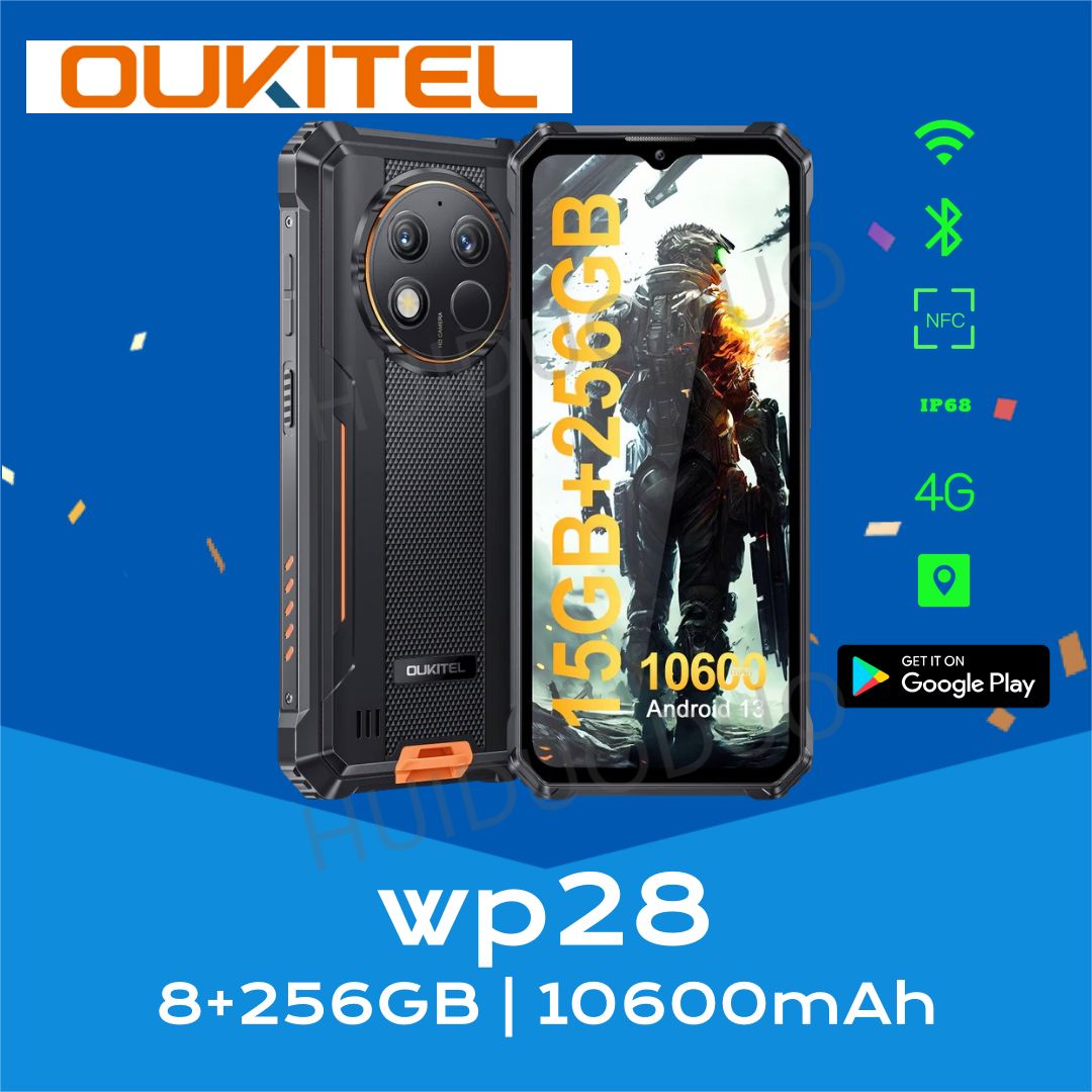 OukitelСмартфонWP28Global8/256ГБ,оранжевый