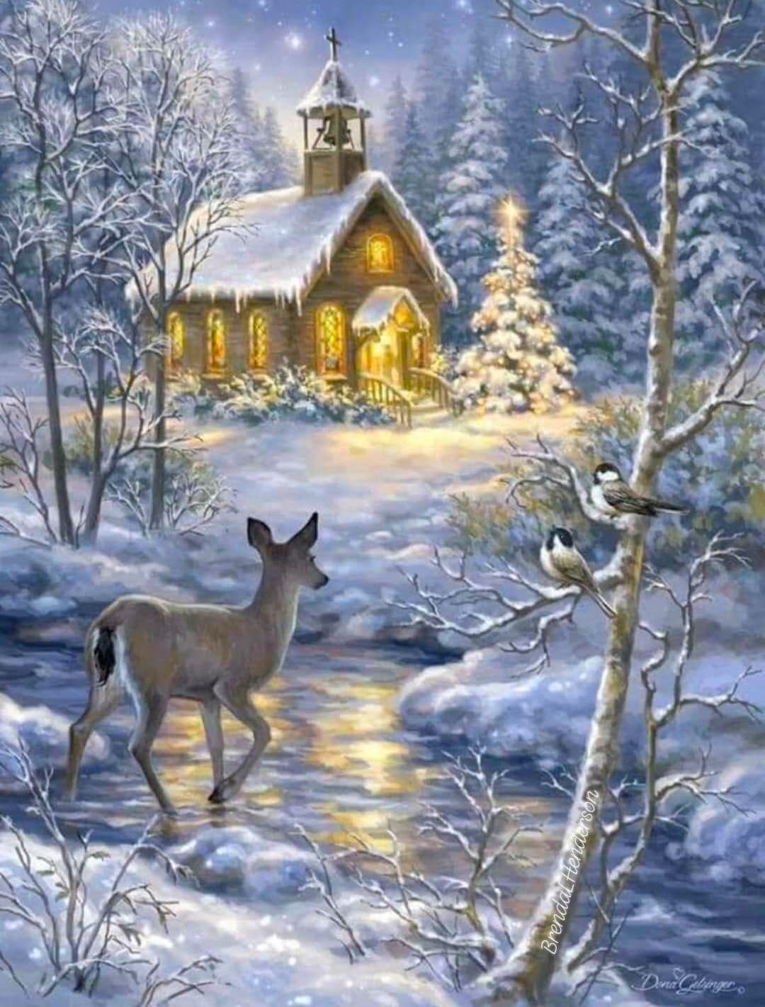 Зимние Картинки Для Декупажа