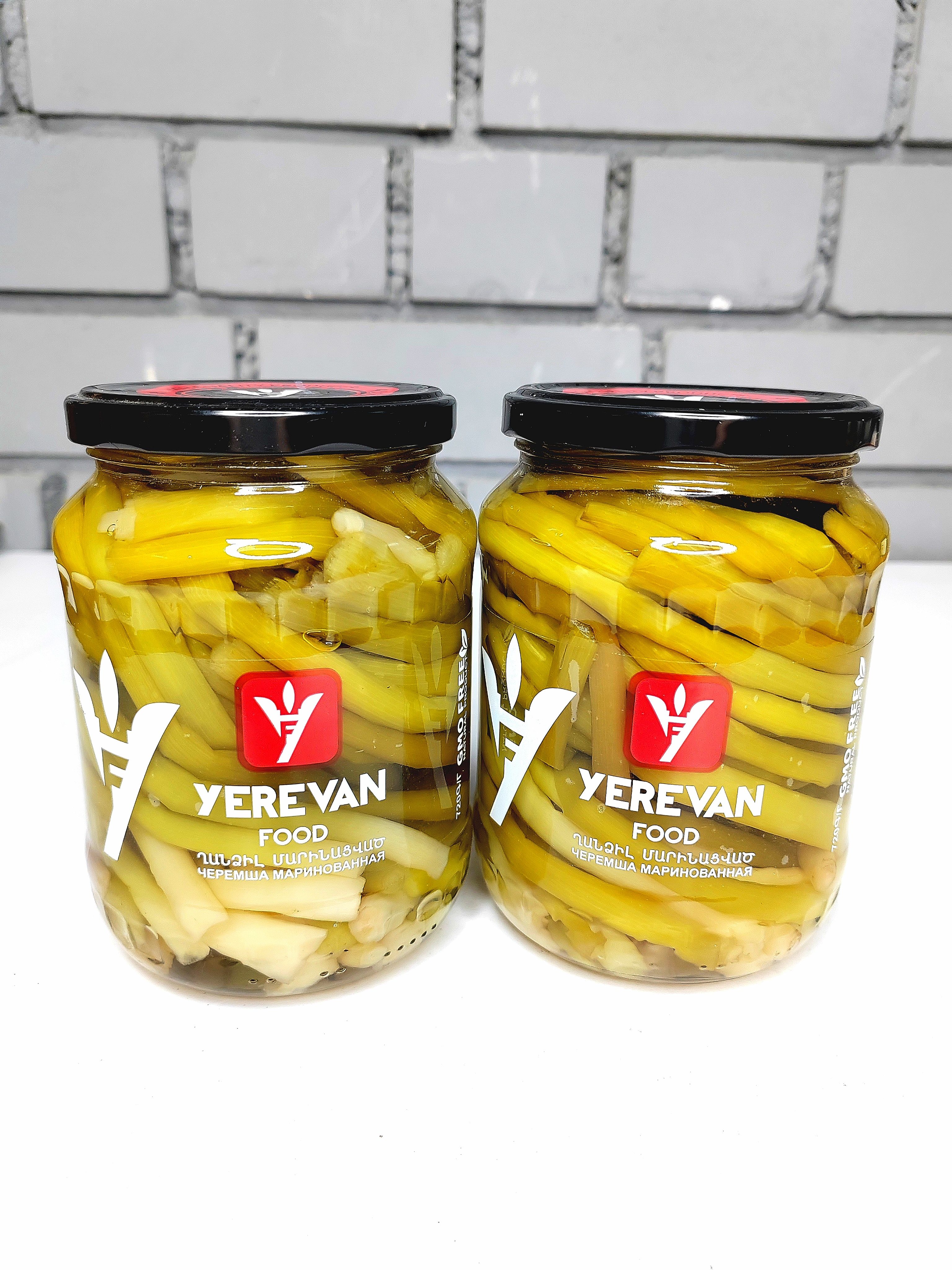 YerevanFood,Черемшамаринованная,720гр.х2банки,Армения.