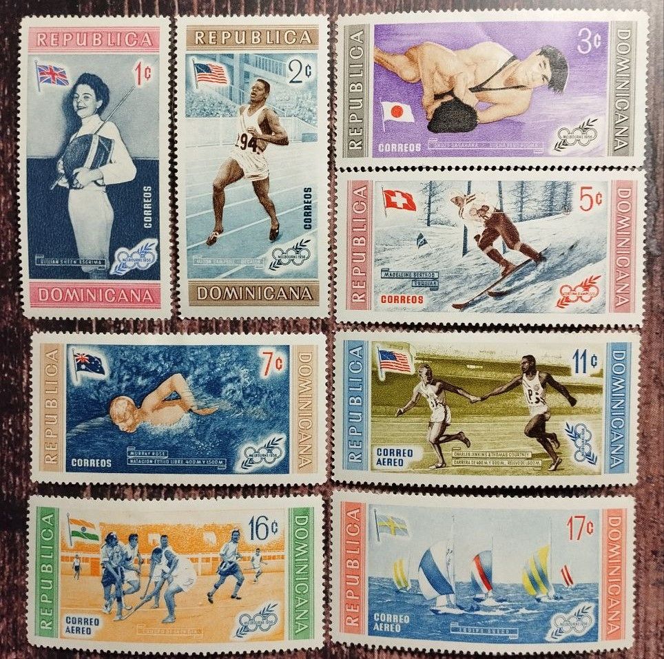 Почтовые марки Доминикана 1958г. Спорт купить на OZON по низкой цене (1575520710)